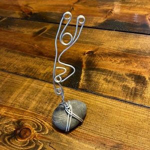 Yoga pose wire accessory.